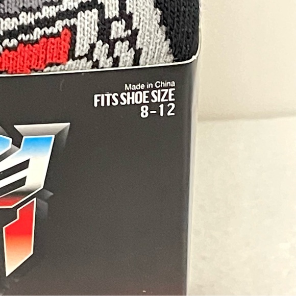 6 Pair Transformers SOCKS Men Size 8-12 , Men Casual CREW SOCKS by Hasbro, NEW - Picture 3 of 14